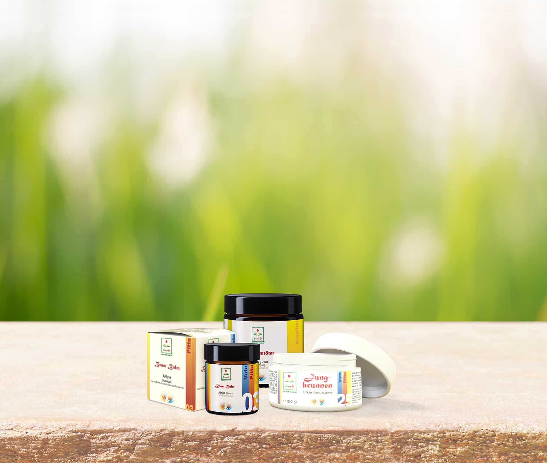 Crems, Gels und Pasten